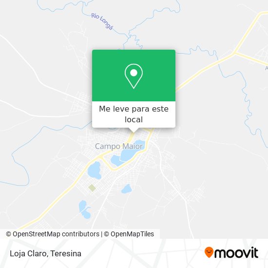 Loja Claro mapa