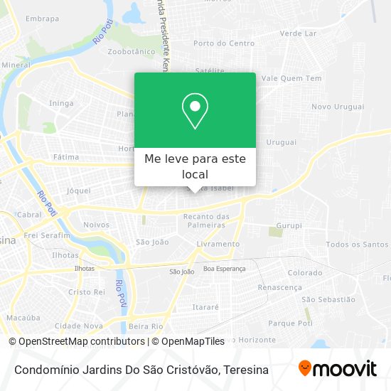 Condomínio Jardins Do São Cristóvão mapa