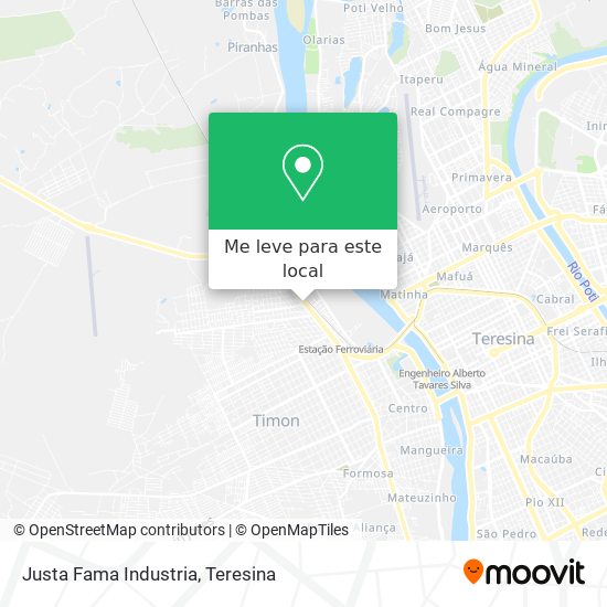 Justa Fama Industria mapa