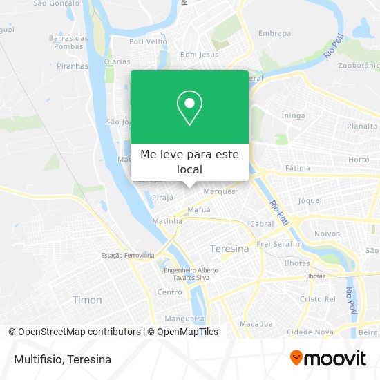 Multifisio mapa