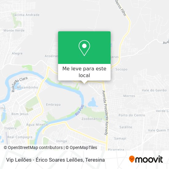 Vip Leilões - Érico Soares Leilões mapa