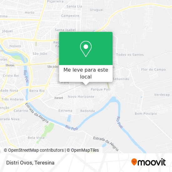 Distri Ovos mapa
