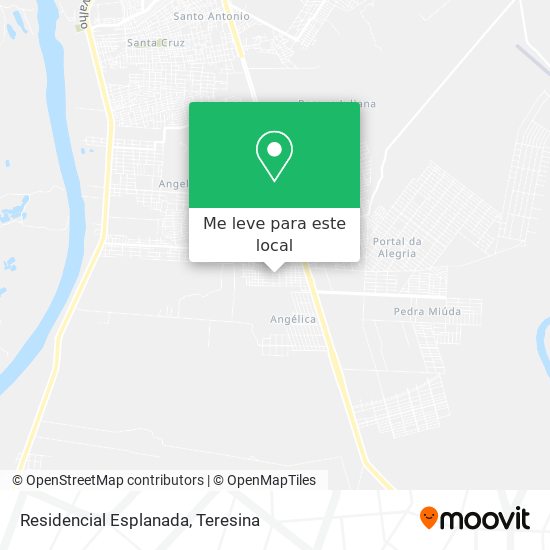 Residencial Esplanada mapa