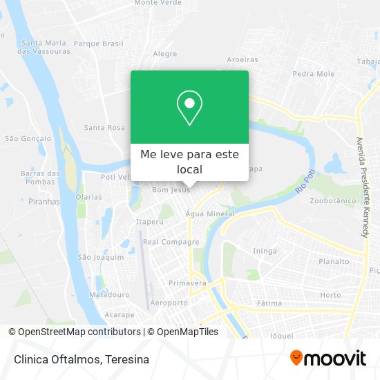 Clinica Oftalmos mapa
