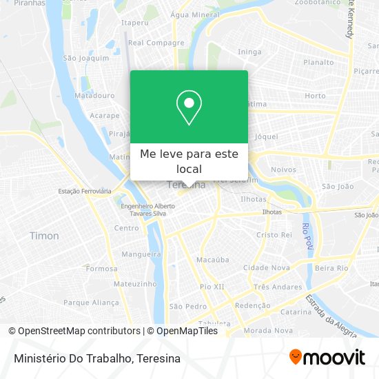 Ministério Do Trabalho mapa