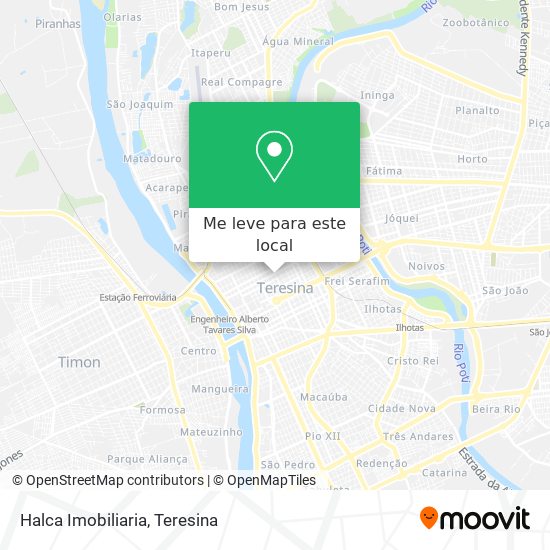 Halca Imobiliaria mapa