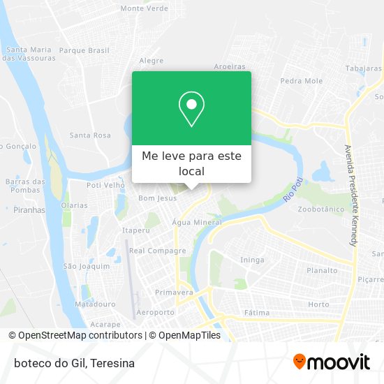 boteco do Gil mapa