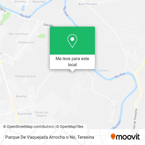 Parque De Vaquejada Arrocha o Nó mapa