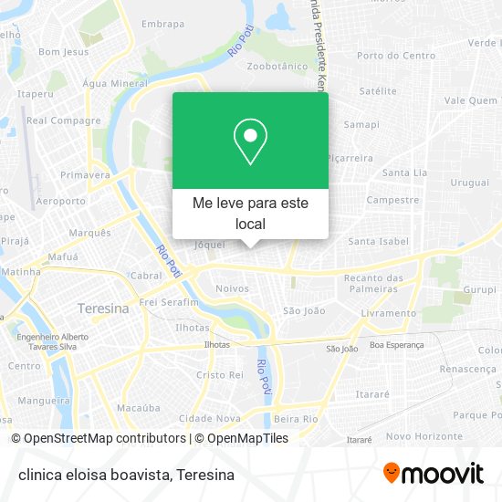 clinica eloisa boavista mapa