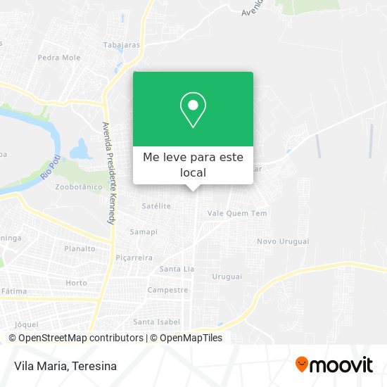 Vila Maria mapa
