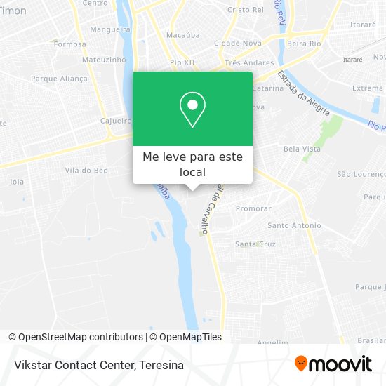 Vikstar Contact Center mapa