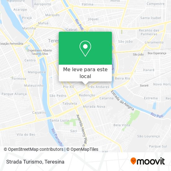 Strada Turismo mapa