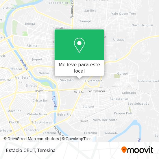 Estácio CEUT mapa
