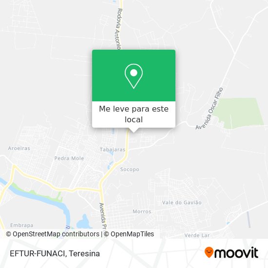 EFTUR-FUNACI mapa