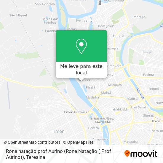 Rone natação prof Aurino (Rone Natação ( Prof Aurino)) mapa