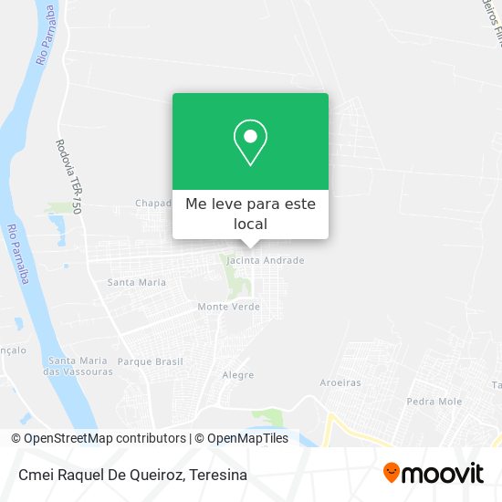 Cmei Raquel De Queiroz mapa
