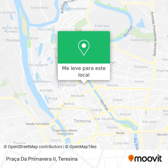 Praça Da Primavera II mapa