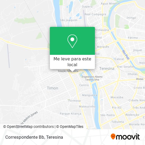 Correspondente Bb mapa