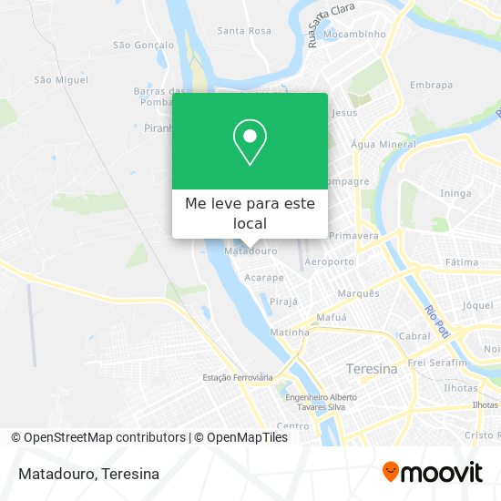 Matadouro mapa