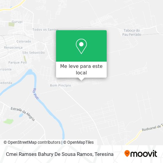 Cmei Ramses Bahury De Sousa Ramos mapa