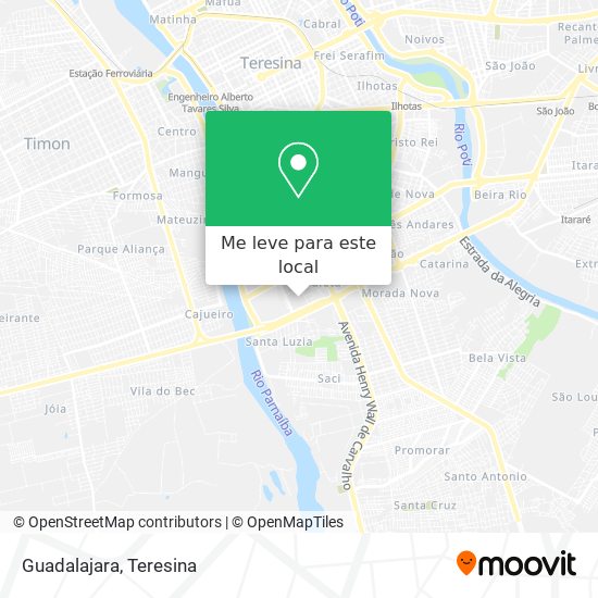 Guadalajara mapa