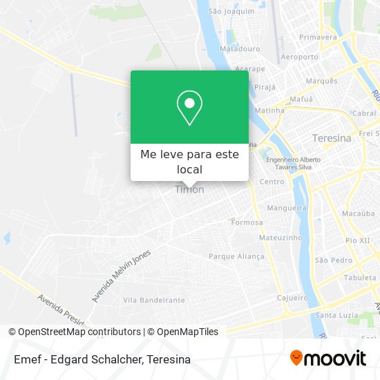 Emef - Edgard Schalcher mapa