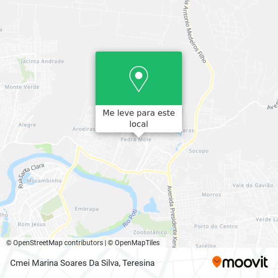 Cmei Marina Soares Da Silva mapa