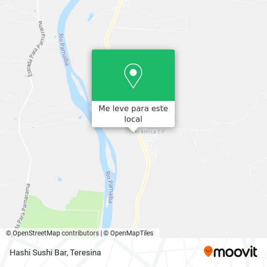 Hashi Sushi Bar mapa