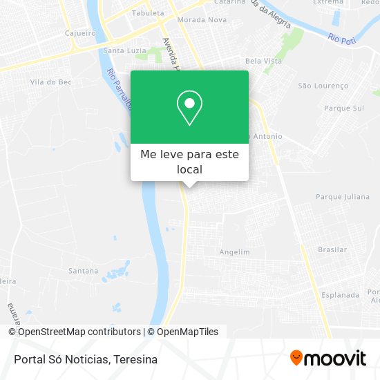 Portal Só Noticias mapa