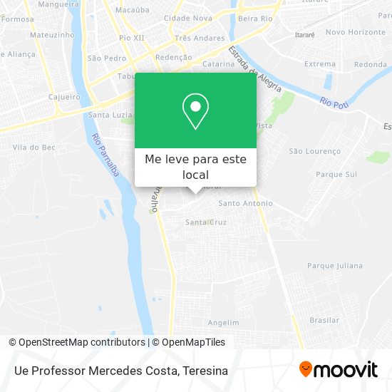 Ue Professor Mercedes Costa mapa
