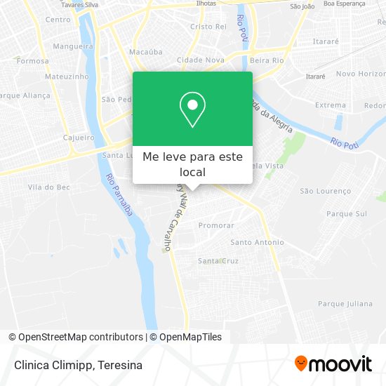Clinica Climipp mapa