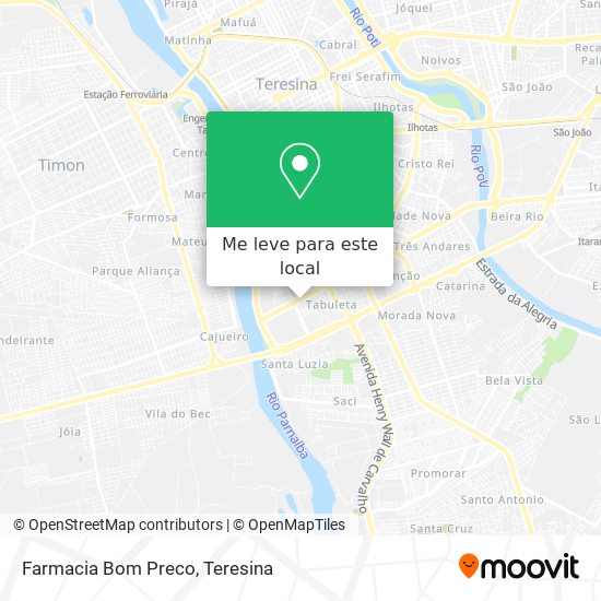 Farmacia Bom Preco mapa