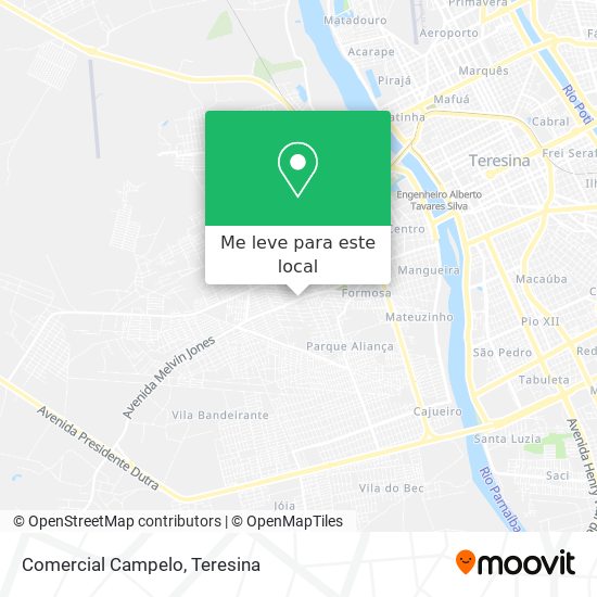 Comercial Campelo mapa