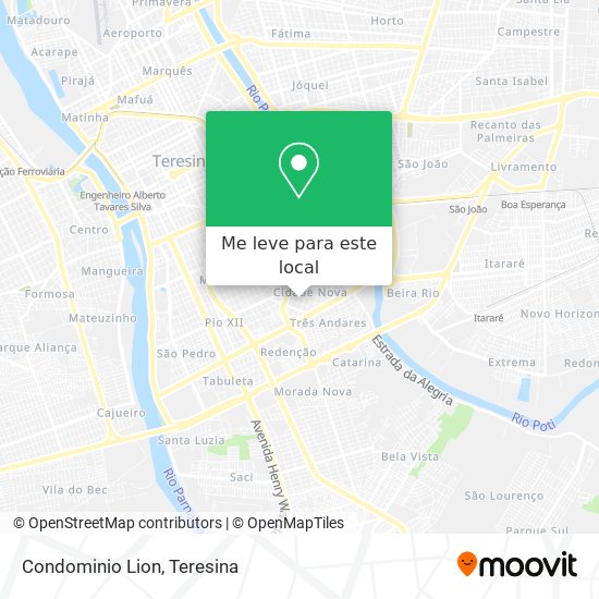Condominio Lion mapa
