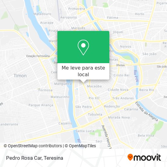 Pedro Rosa Car mapa