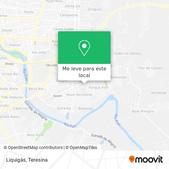 Liquigás mapa