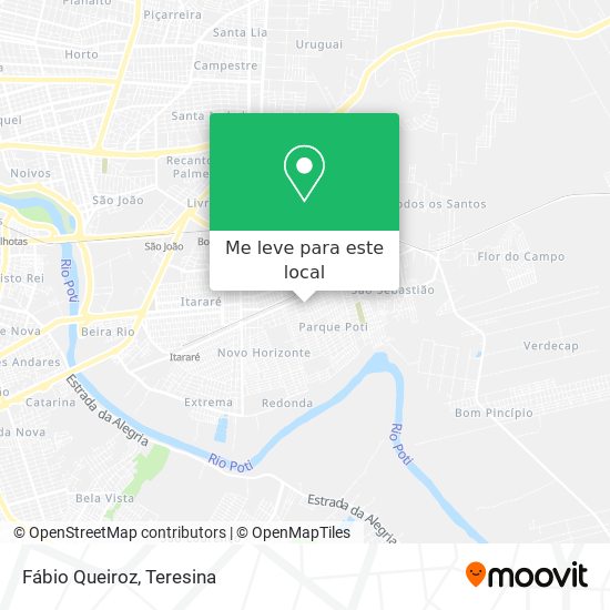 Fábio Queiroz mapa