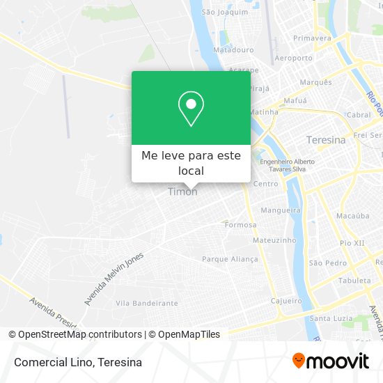 Comercial Lino mapa