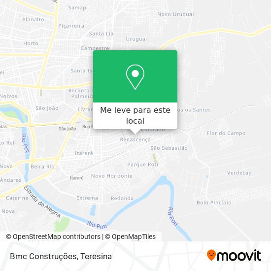 Bmc Construções mapa