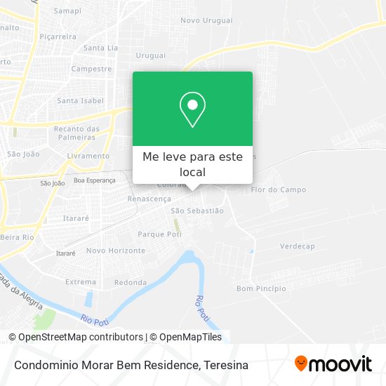 Condominio Morar Bem Residence mapa