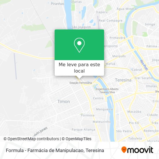 Formula - Farmácia de Manipulacao mapa