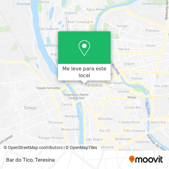Bar do Tico mapa