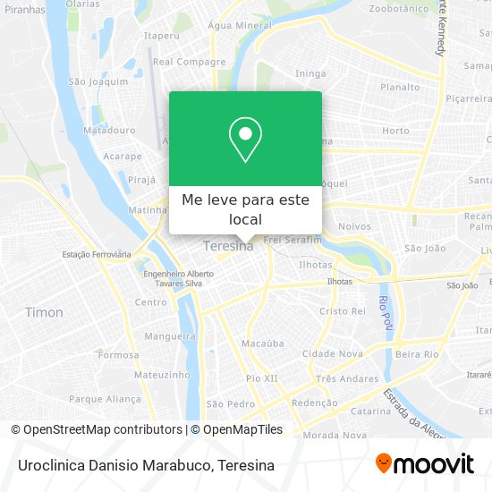 Uroclinica Danisio Marabuco mapa