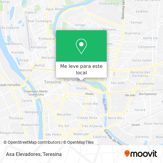Asa Elevadores mapa