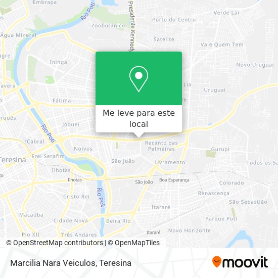 Marcilia Nara Veiculos mapa