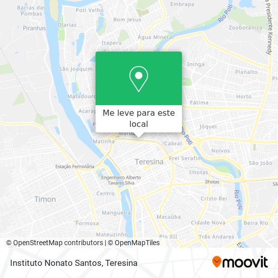 Instituto Nonato Santos mapa