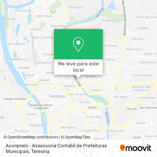 Aconprem - Assessoria Contabil de Prefeituras Municipais mapa