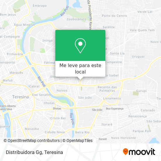 Distribuidora Gg mapa