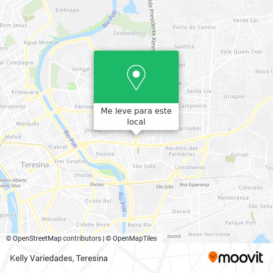 Kelly Variedades mapa