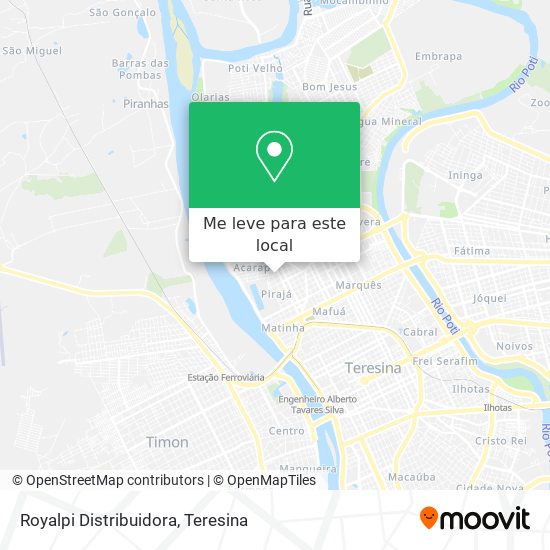 Royalpi Distribuidora mapa